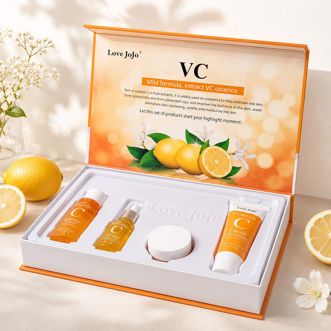 Kit Facial Love JoJo - con Vitamina C