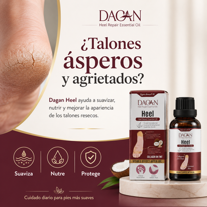 Aceite esencial reparador del talón Dagan